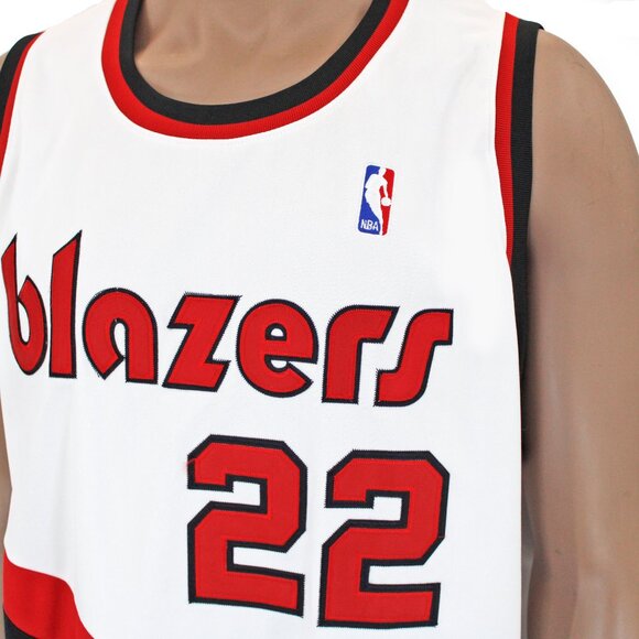 MITCHELL & NESS PORTLAND TRAILBLAZERS CLYDE DREXLER JERSEY: Size 58 - Picture 3 of 8